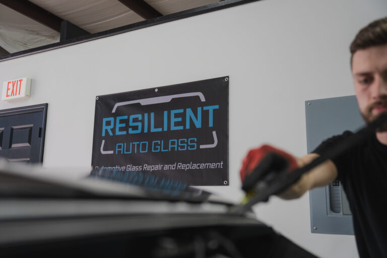 Our Logo for Resilient Auto Glass
