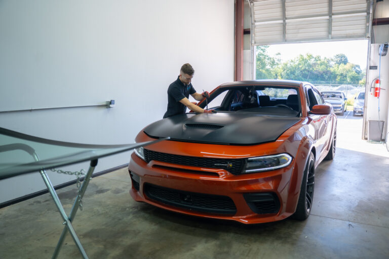 Glass Technician Removing Damaged Glass